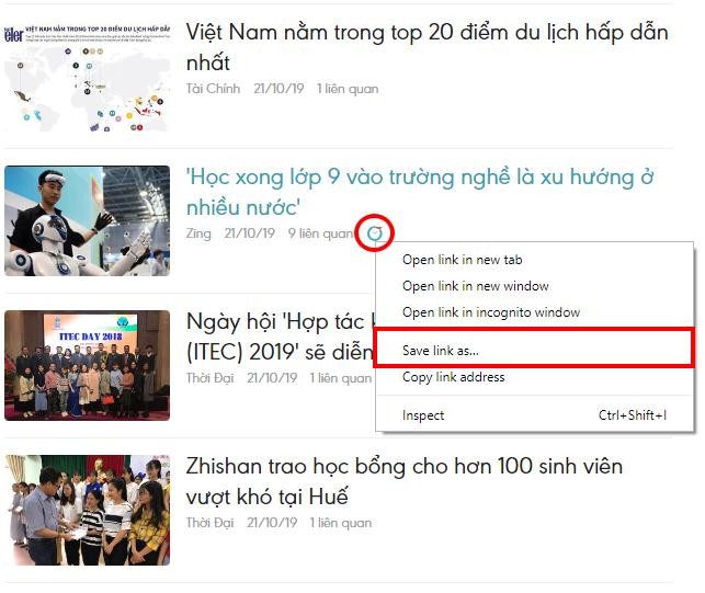 Hướng dẫn lấy đường dẫn khi tạo quảng cáo tối ưu hóa hiển thị bài PR