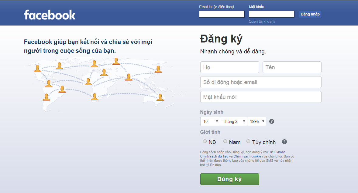 Bước đầu tiên trong cách lập Fanpage Facebook