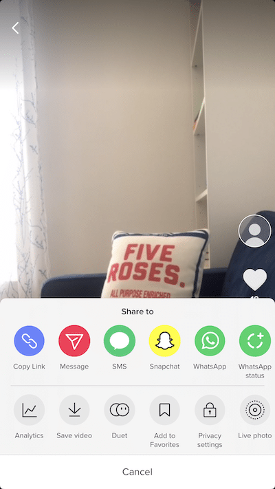 chỉ số đo lường tiktok