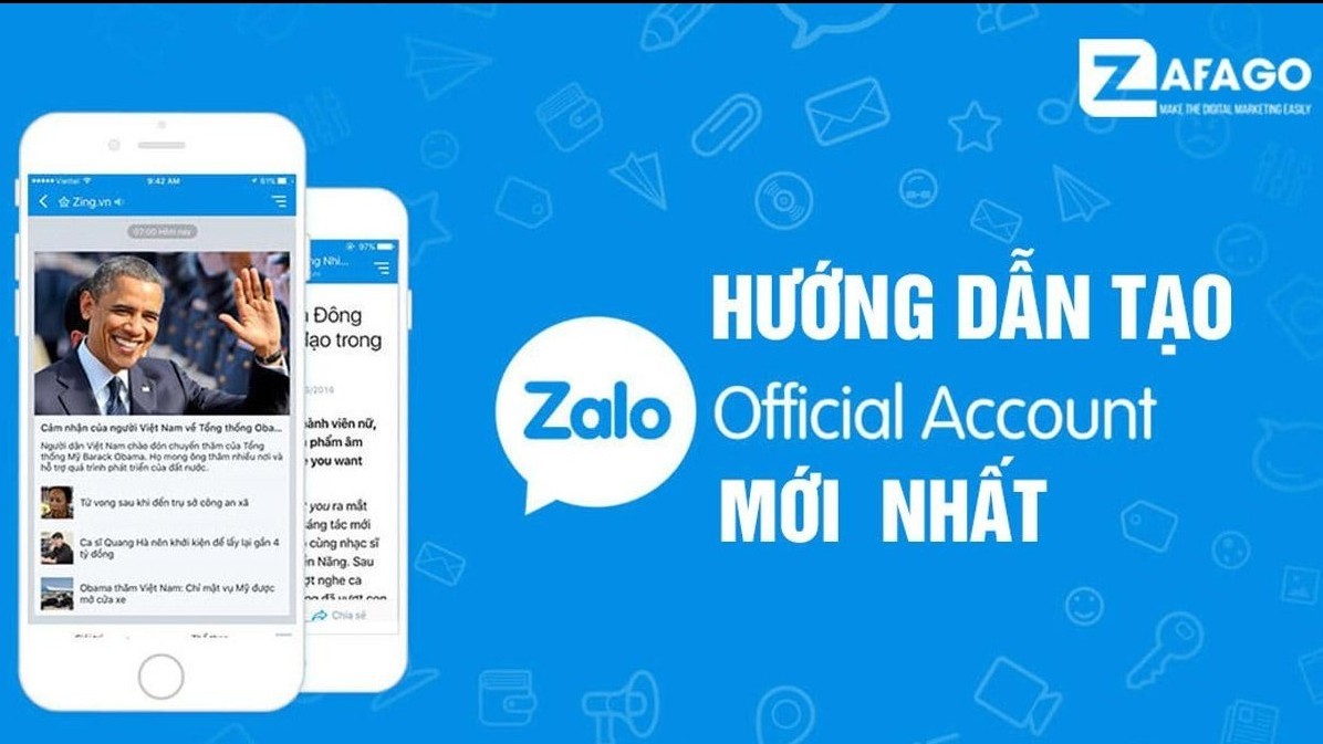 zalo official account cách đăng ký