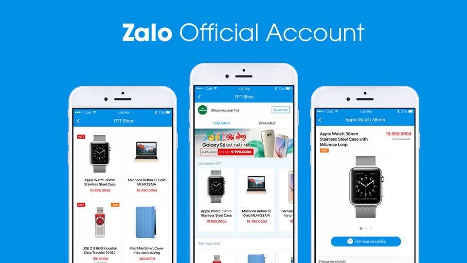 zalo official account là gì