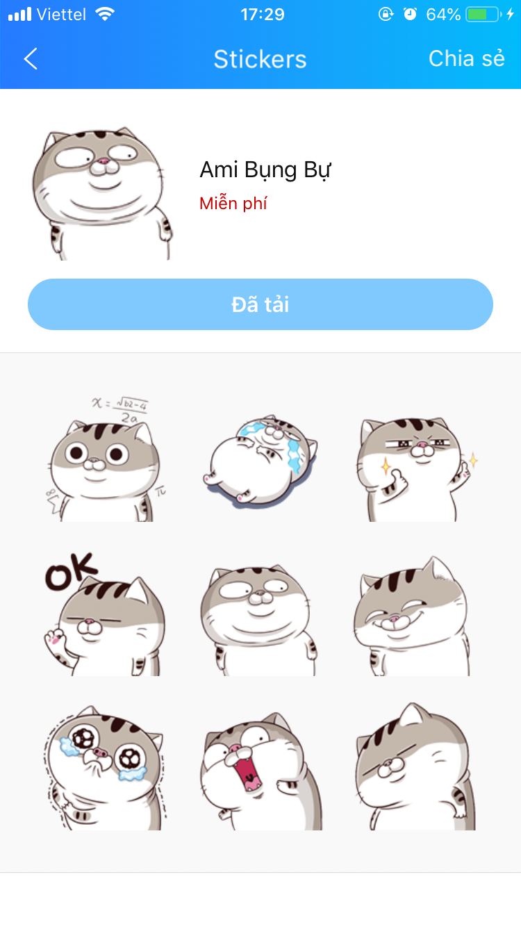 Tải Sticker Ami Bụng Bự Mèo Siêu Kute Trên Ứng Dụng Zalo - Zafago Agency -  Phòng Marketing Thuê Ngoài Hiệu Quả