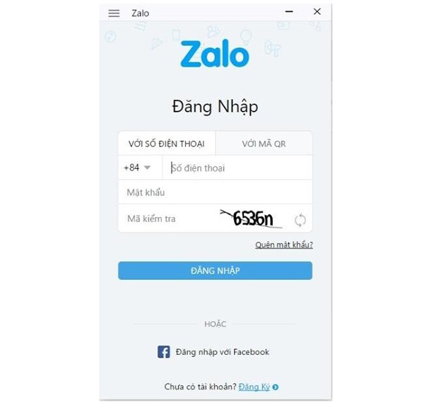 Đăng ký và Đăng nhập tài khoản vào ứng dụng Zalo bằng số điện thoại hoặc Facebook